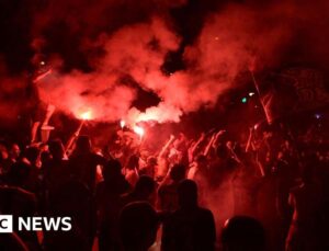 Hundreds arrested in France after wild Champions League celebrations