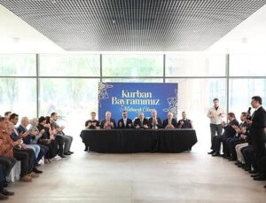 İnegöl Protokolü Bayramlaşma Merasiminde Buluştu