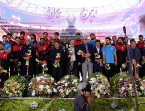 Iran’s World Cup team feted at home with public farewell amid US visa fears