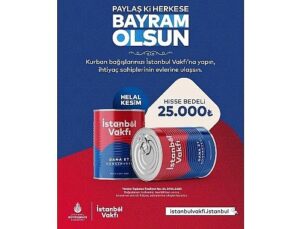 İstanbul Vakfı’nın Kurban Bağışı Kampanyası Başladı