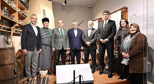 Kartepe’de Tarihi Gün Türkiye’nin Birinci Resmi Çerkes Müzesi Kapılarını Açtı