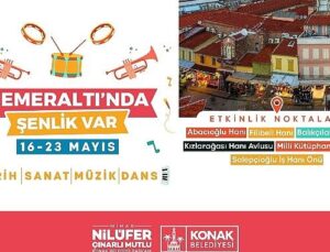 Kemeraltı’nda şenlik başlıyor
