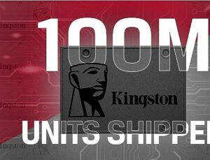 Kingston, Dünya Genelinde 100 Milyon A400 SATA SSD Sevkiyatını Aştı