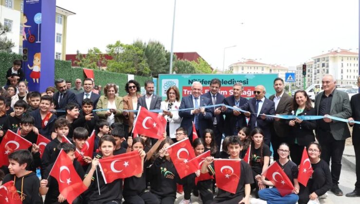 Kızılcıklı Mahallesi’nde Trafik Eğitim Sokağı Açıldı