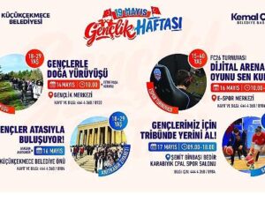 Küçükçekmece’de 19 Mayıs Gençlik Haftası Aktiflikleri Başlıyor