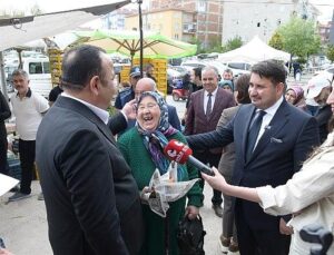 Lider Çırpanoğlu ve Milletvekili Beker Alanda
