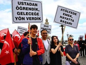 Maarifin Kalbinde Becerili Gençlik” Kortej Yürüyüşü Gerçekleştirildi
