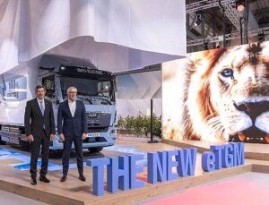 MAN eTGM’nin dünya prömiyeri Transpotec Logitec fuarında gerçekleşti