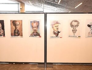 Milletlerarası Orhan Kemal Karikatürleri Standı Osmangazi’de Açıldı