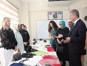 OSMEK Kursiyerlerinin Yapıtları Hüdavendigar’da Sergilendi