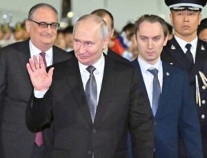 Putin arrives in China for talks with Xi Jinping less than one week after high-stakes Trump visit