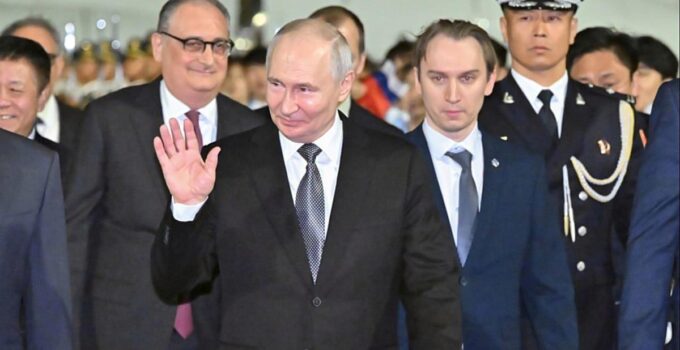 Putin arrives in China for talks with Xi Jinping less than one week after high-stakes Trump visit
