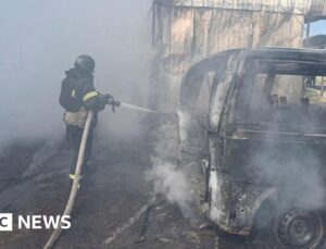 Russia and Ukraine accuse each other of breaching Victory Day ceasefire