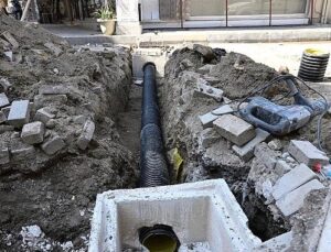Saruhanlı’nın 22 Milyonluk Yatırımında Çalışmaların Yarısı Tamamlandı