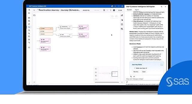 SAS Customer Intelligence 360, Genişletilmiş Casus Tabanlı Yapay Zeka Yeteneklerini Tanıttı