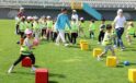 Spor Şenlikleri’nde sıra minik öğrencilerin