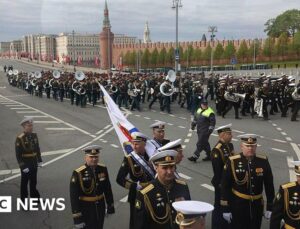 Steve Rosenberg: This year’s Victory Day parade in Moscow felt very different