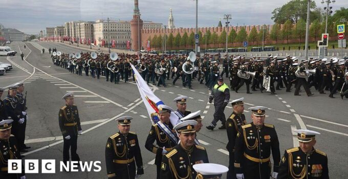 Steve Rosenberg: This year’s Victory Day parade in Moscow felt very different