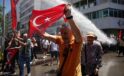 Turkish police use water cannon ahead of deposed opposition leader’s speech in Izmir
