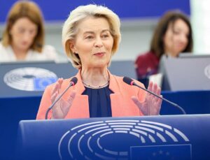 Von der Leyen calls for completing  the European single market in EU parliament address