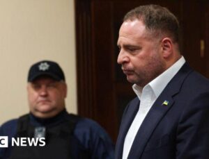 Zelensky’s ex-chief of staff in court as Ukraine corruption probe escalates