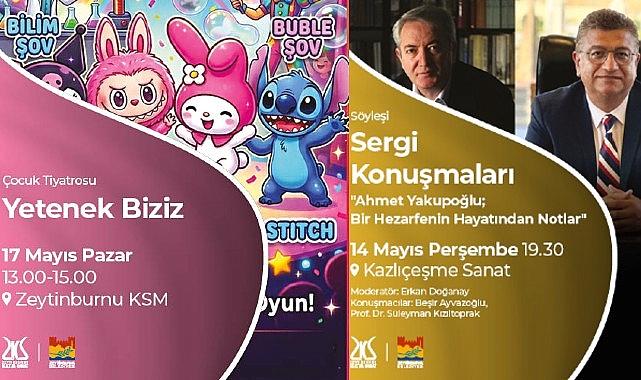 Zeytinburnu Kültür Sanat 11-17 Mayıs Haftalık Aktiflik Takvimi
