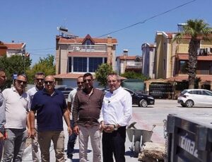 Ayvalık’ta Yol Seferberliği Sürüyor