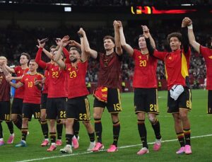 Belgium through to World Cup knockout stage as Iran forced to wait