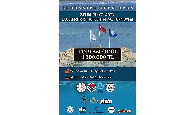 Burhaniye’de Milletlerarası Satranç Turnuvası İçin Kayıtlar Başladı