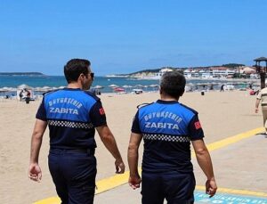 Büyükşehir Zabıtası’ndan kıyılarda huzur nöbeti