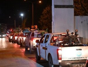 Büyükşehir’in Vektörle Gayreti 7/24 Sürüyor