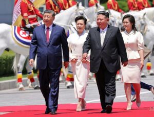 China’s Xi vows to bring ties with North Korea to ‘new heights’ during rare visit
