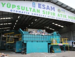 Eyüpsultan Sıfır Atık Merkezi’nde Milyonlarca Kilogram Atık Ekonomiye Kazandırıldı