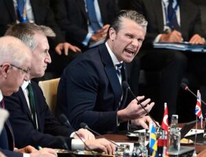 Hegseth announces review of US forces in Europe as he lambasts NATO allies in Brussels meeting