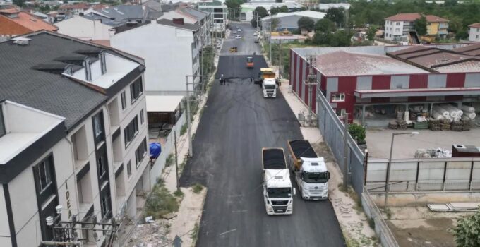 İnegöl’ün Üstyapısı Yenileniyor