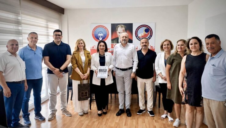 İyi Parti’den Eğitim-İş Sendikası’na Anlamlı Ziyaret 