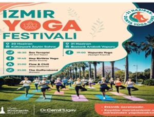 İzmir Yoga Şenliği için iki günlük renkli program