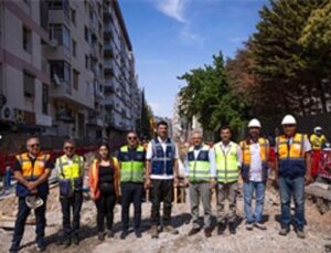 İzmir’de 3 milyar liralık alt yapı dönüşümü sürüyor