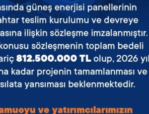Kalyon PV’den 812,5 Milyon TL’lik Yeni Güneş Enerjisi Anlaşması