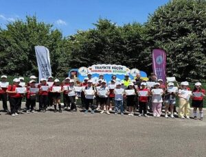 Kartepe’de Trafik Eğitim Parkurunda Eğitimler Başladı