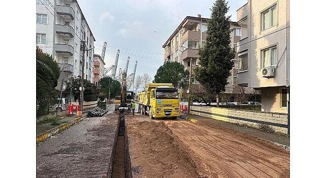 Körfez Mimar Sinan Mahallesi’nde Altyapı Çalışmalarında Sona Yaklaşıldı