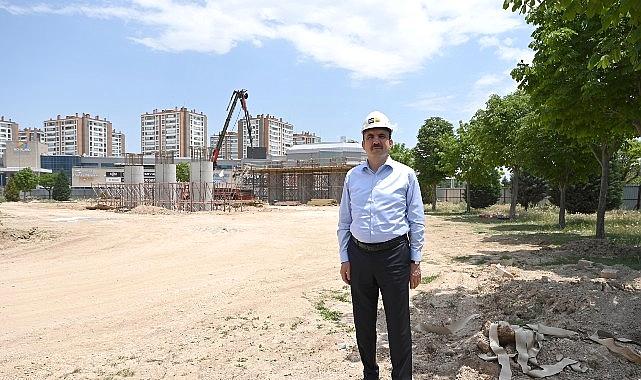 Lider Altay: “Yurtlar Bölgesi’nde Tramvay Çizgimizi Üst Alacağımız Köprü Çalışmamız Kesintisiz Bir Biçimde Devam Ediyor”