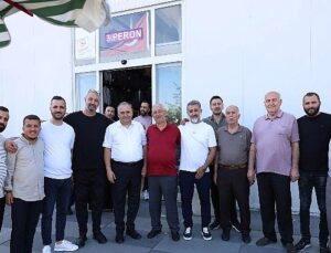 Lider Özarslan, Osmanlı Halk Pazarı Esnafıyla Buluştu
