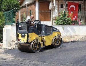 Maydonoz Koyu’nda Asfalt Çalışması