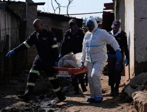 Multiple attackers kill 12 people in late-night shooting in South Africa, police say