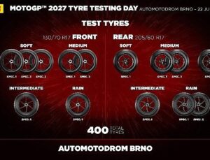 Pirelli, MotoGP™ 2027 lastiklerinin kontratlı şoförlerle gerçekleştirilen birinci testini Brno’da tamamladı