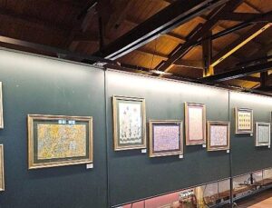 Rahmi M. Koç Müzesi’nde suyun müsaadeden tuvalin renklerine uzanan iki özel stant