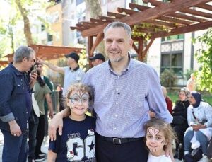 Sabri Akpınar Parkı yeni yüzüyle göz kamaştırıyor