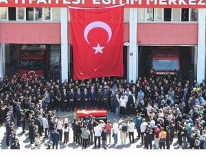 Şehit İtfaiye Erimiz Mehmet İnhisarı Son Seyahatine Uğurlandı