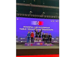 Team Akfen İnşaat Sportmeni 14 Yaşındaki Ulusal Masa Tenisçi Görkem Öçal’dan U21 Avrupa Şampiyonası’nda Gümüş Madalya